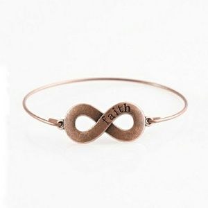 Keep the Faith cooper bracelet